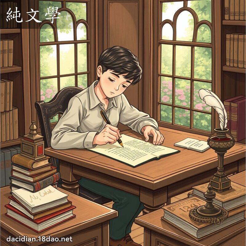 纯文学 - 国语大辞典配图