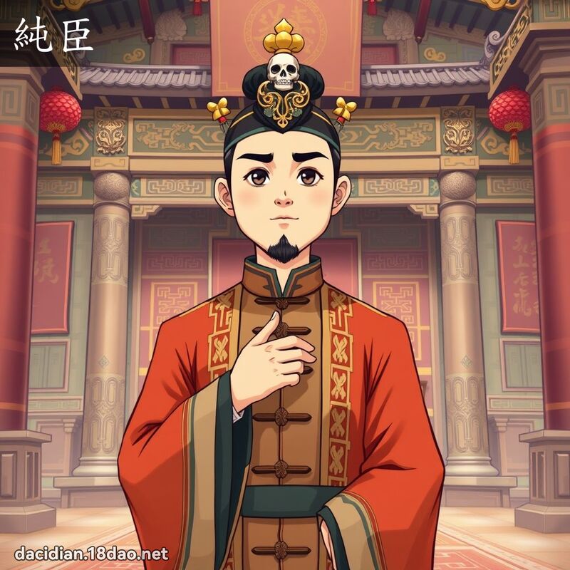 純臣 - 國語大辭典配圖