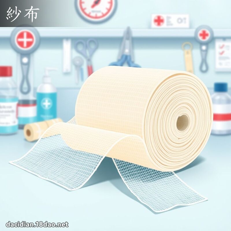 紗布 - 國語大辭典配圖