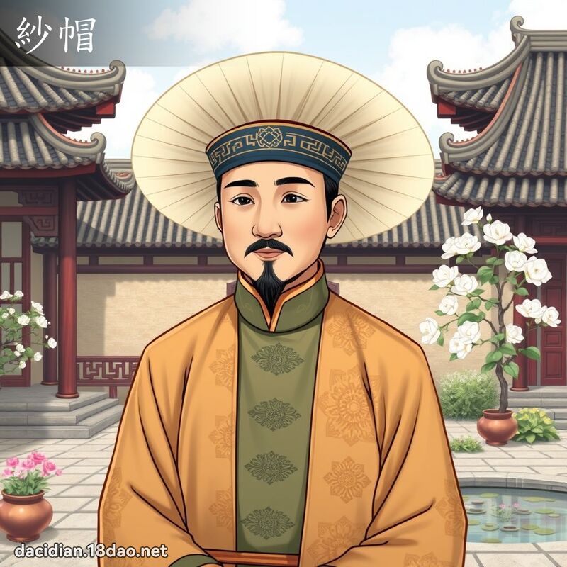 紗帽 - 國語大辭典配圖