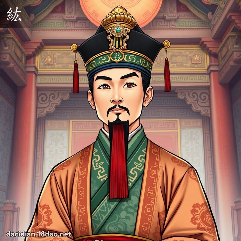 紘 - 國語大辭典配圖