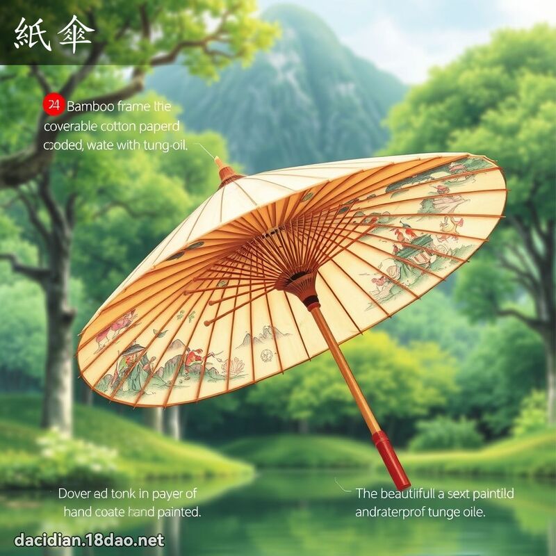 紙傘 - 國語大辭典配圖