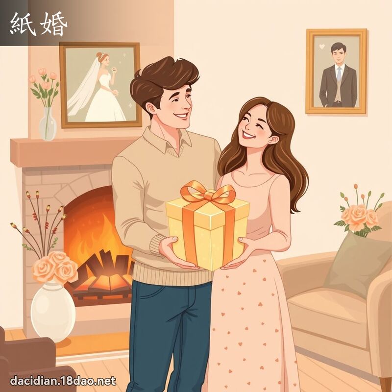 紙婚 - 國語大辭典配圖