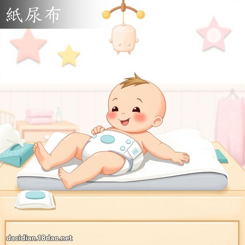 纸尿布 - 国语大辞典配图