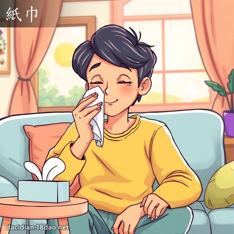 纸巾 - 国语大辞典配图