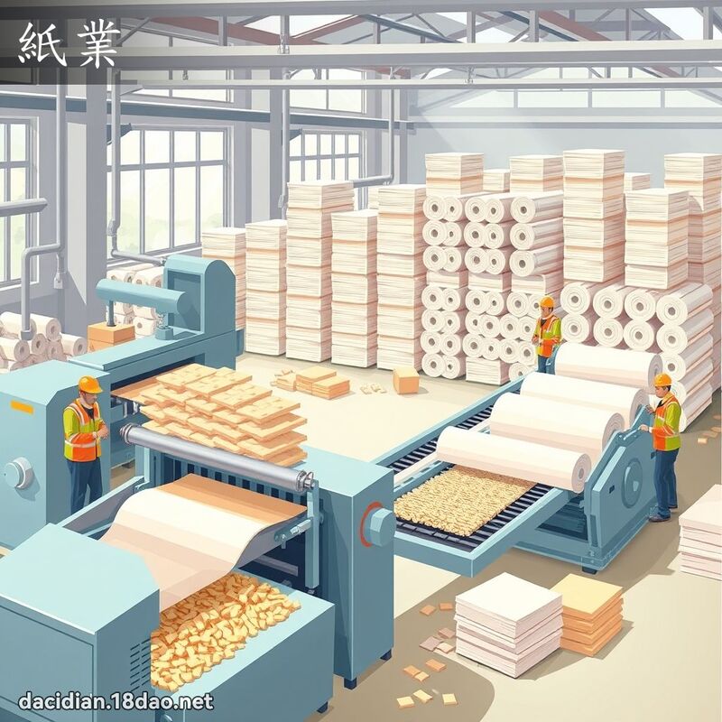 纸业 - 国语大辞典配图