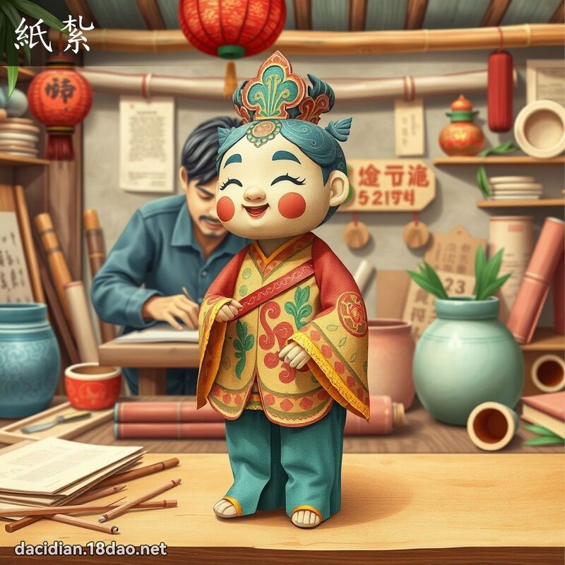 纸扎 - 国语大辞典配图