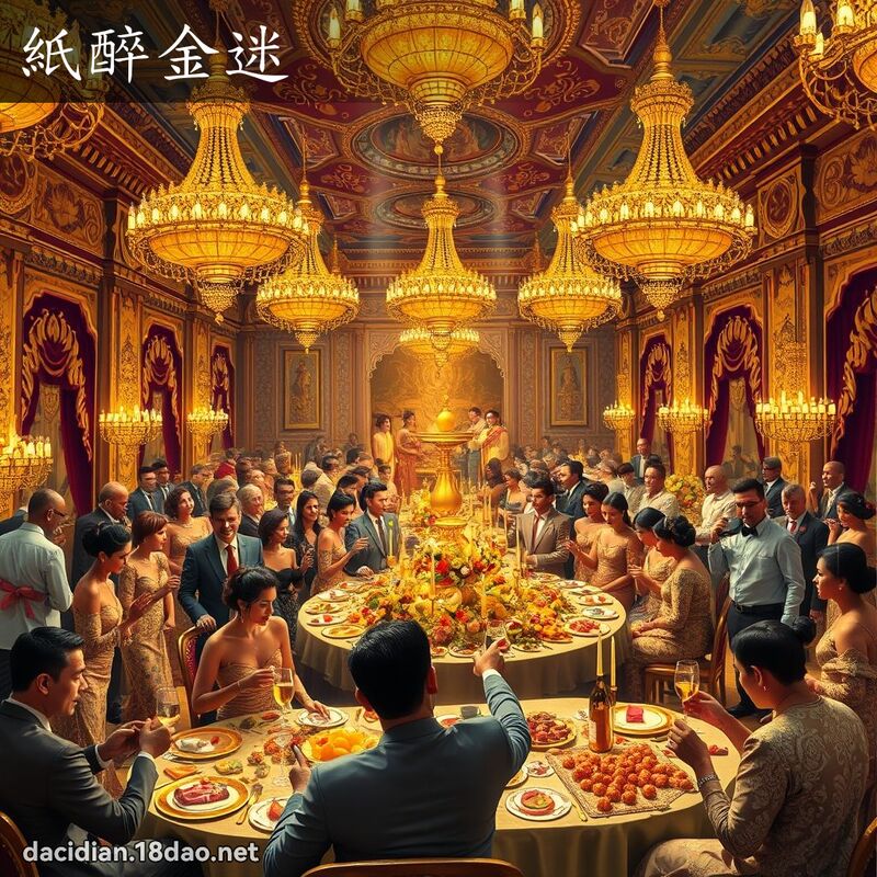 纸醉金迷 - 国语大辞典配图