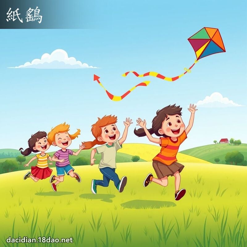 紙鷂 - 國語大辭典配圖