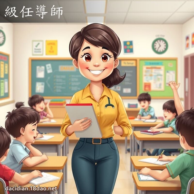 級任導師 - 國語大辭典配圖
