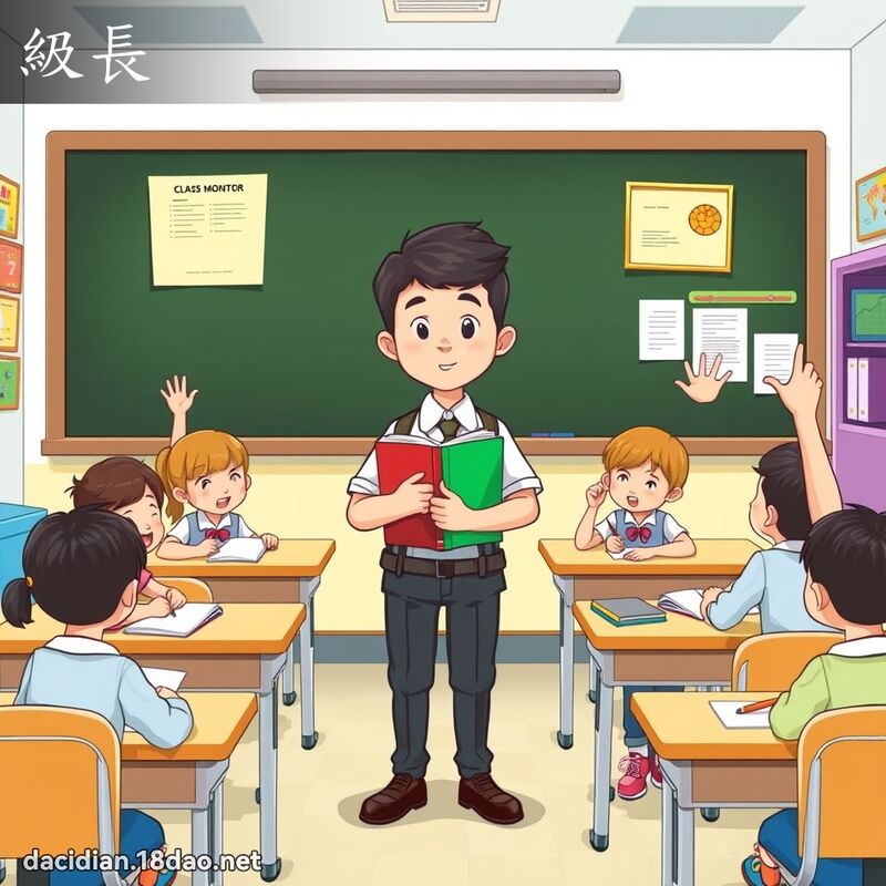 級長 - 國語大辭典配圖