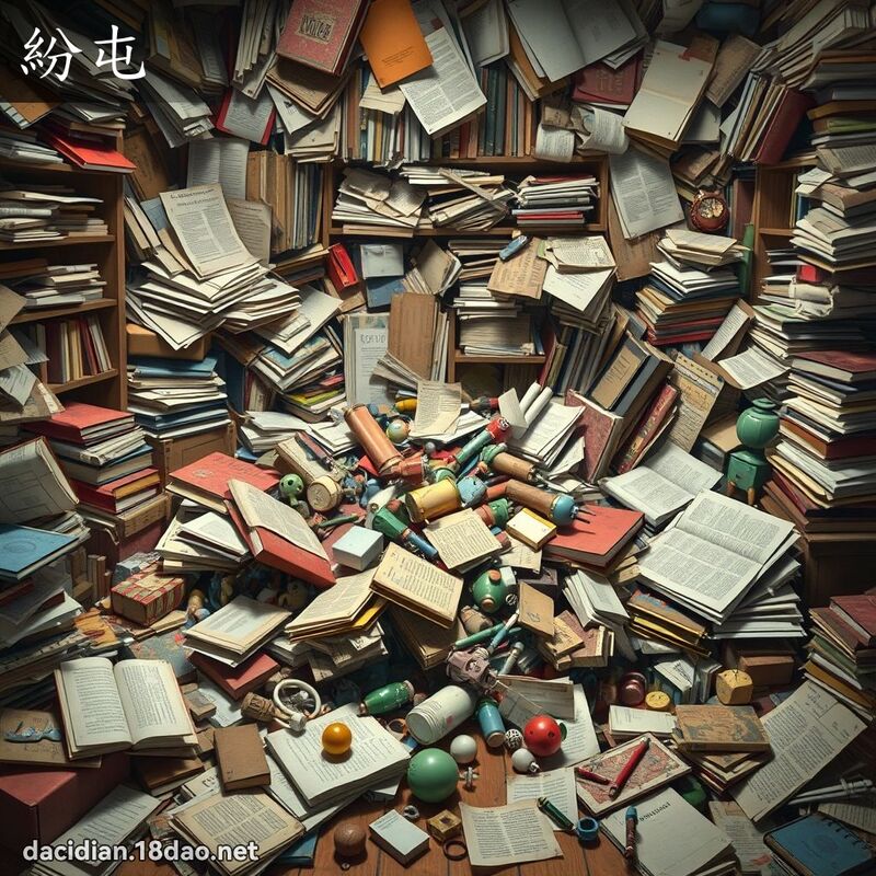 纷屯 - 国语大辞典配图