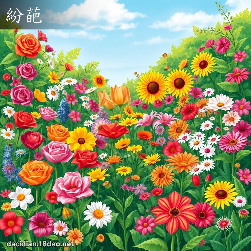 紛葩 - 國語大辭典配圖