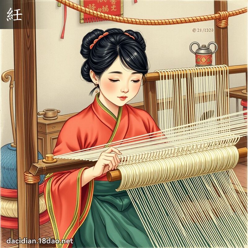 汉字: 紝 (多音字)