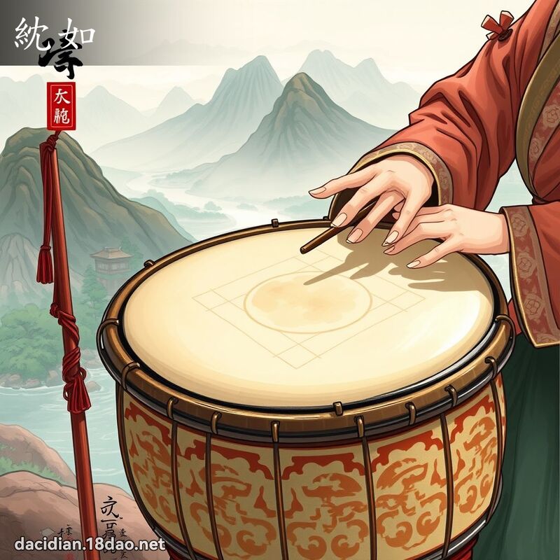 紞如 - 国语大辞典配图