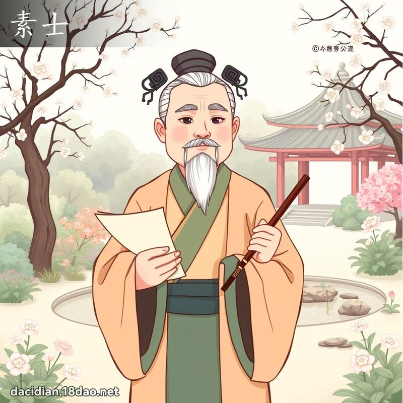 素士 - 國語大辭典配圖
