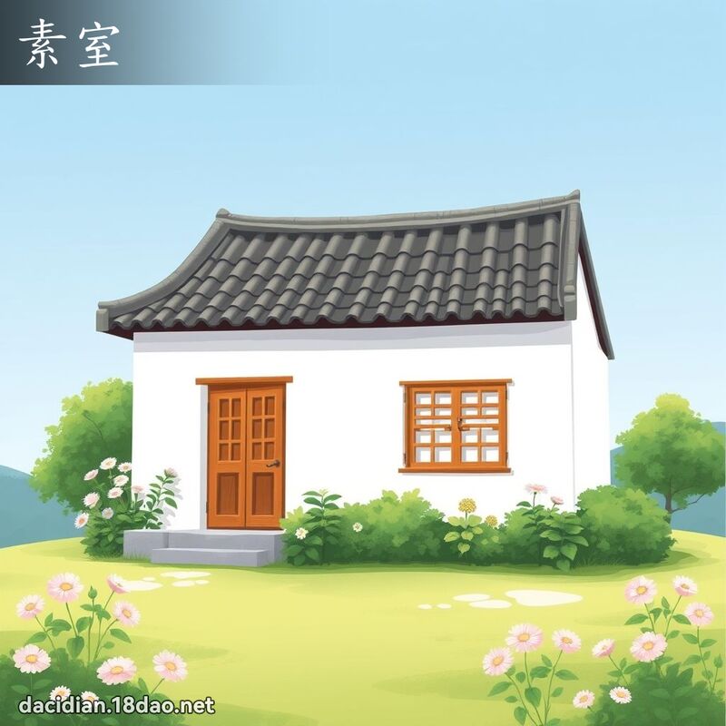 素室 - 國語大辭典配圖