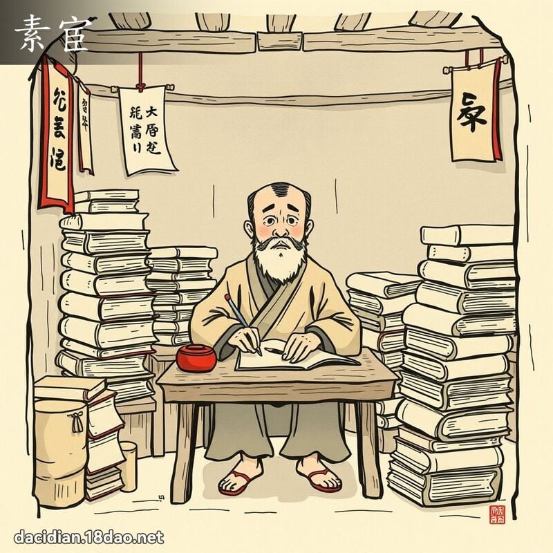 素宦 - 國語大辭典配圖