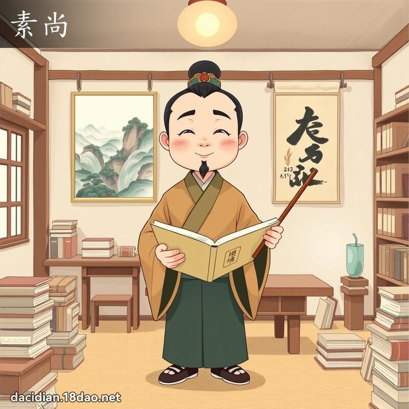 素尚 - 國語大辭典配圖