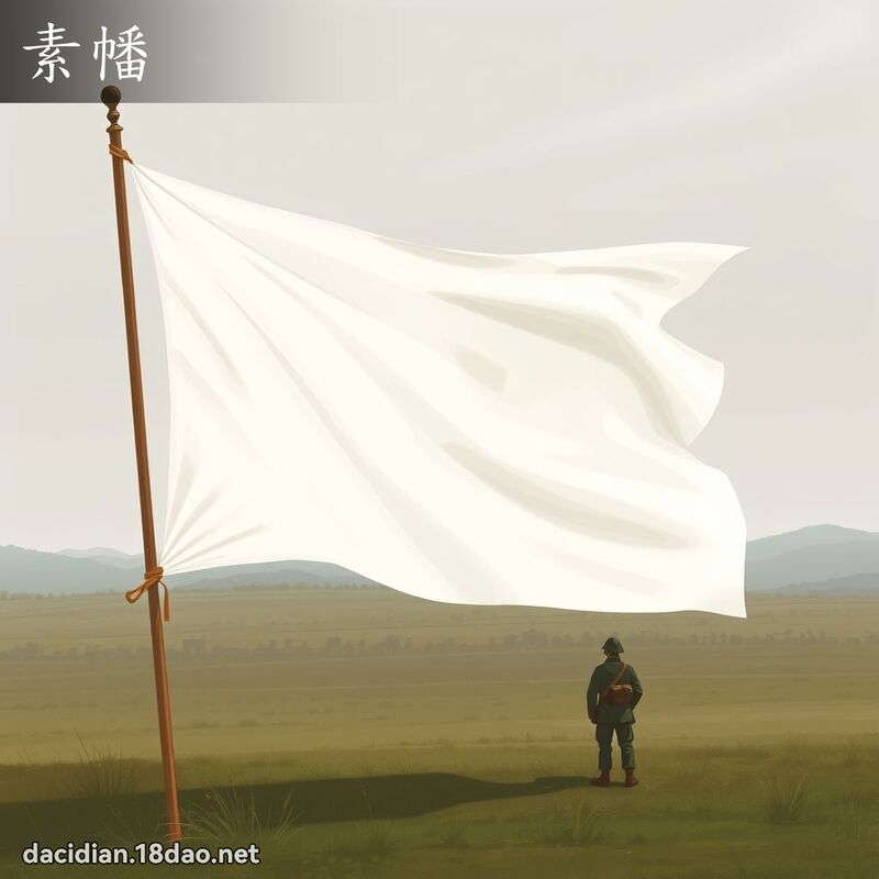 素幡 - 國語大辭典配圖