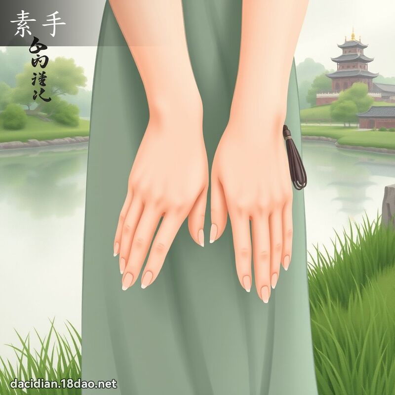 素手 - 國語大辭典配圖