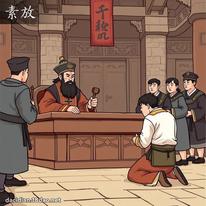 素放 - 国语大辞典配图