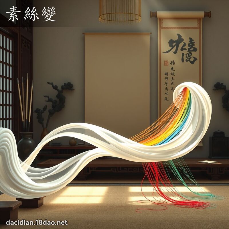 素絲變 - 國語大辭典配圖