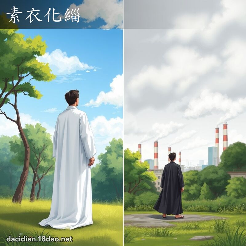 素衣化緇 - 國語大辭典配圖
