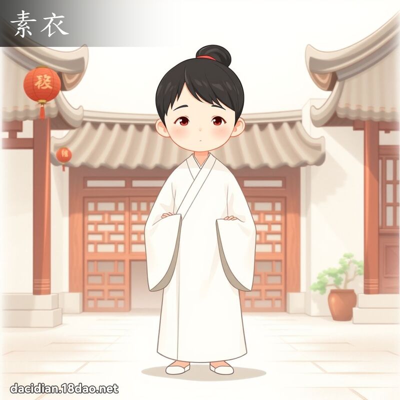 素衣 - 國語大辭典配圖