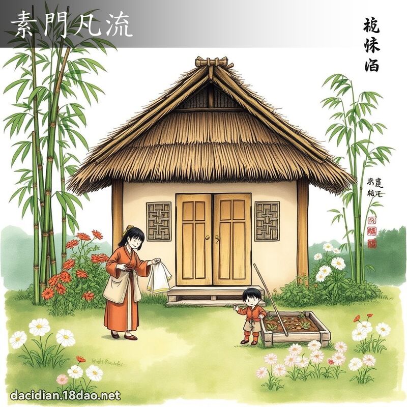 素門凡流 - 國語大辭典配圖