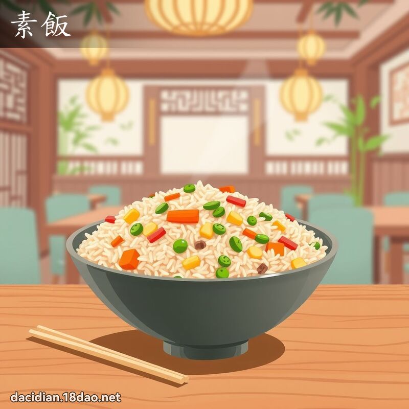 素饭 - 国语大辞典配图