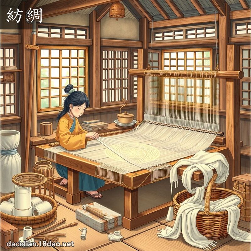 纺绸 - 国语大辞典配图