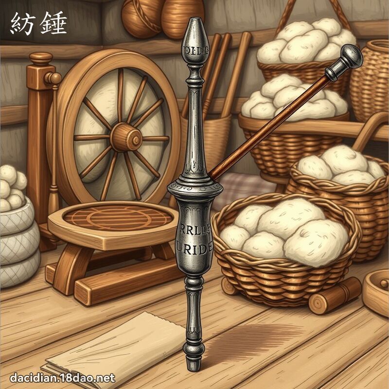 纺锤 - 国语大辞典配图