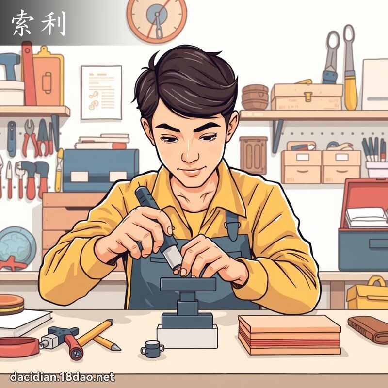 索利 - 国语大辞典配图