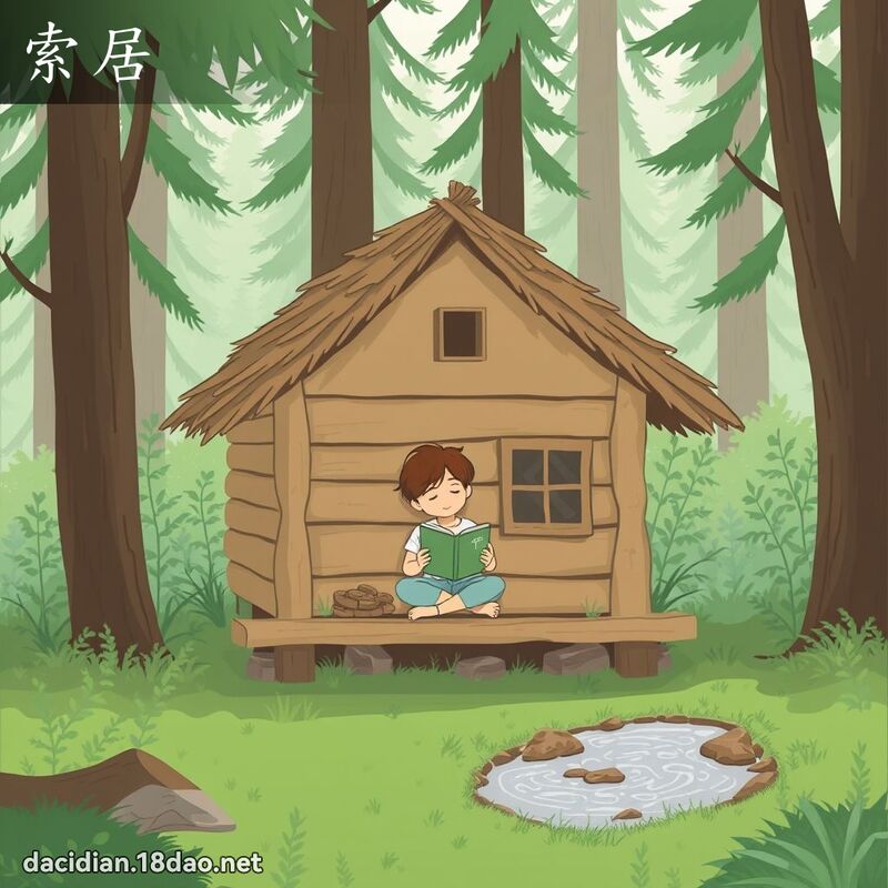 索居 - 国语大辞典配图