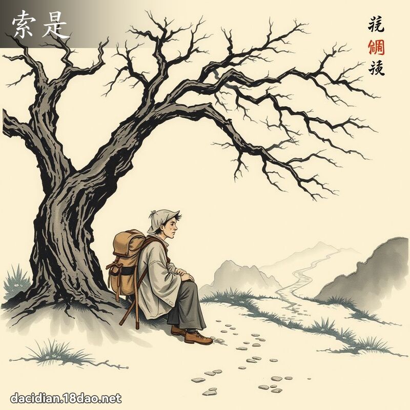 索是 - 国语大辞典配图