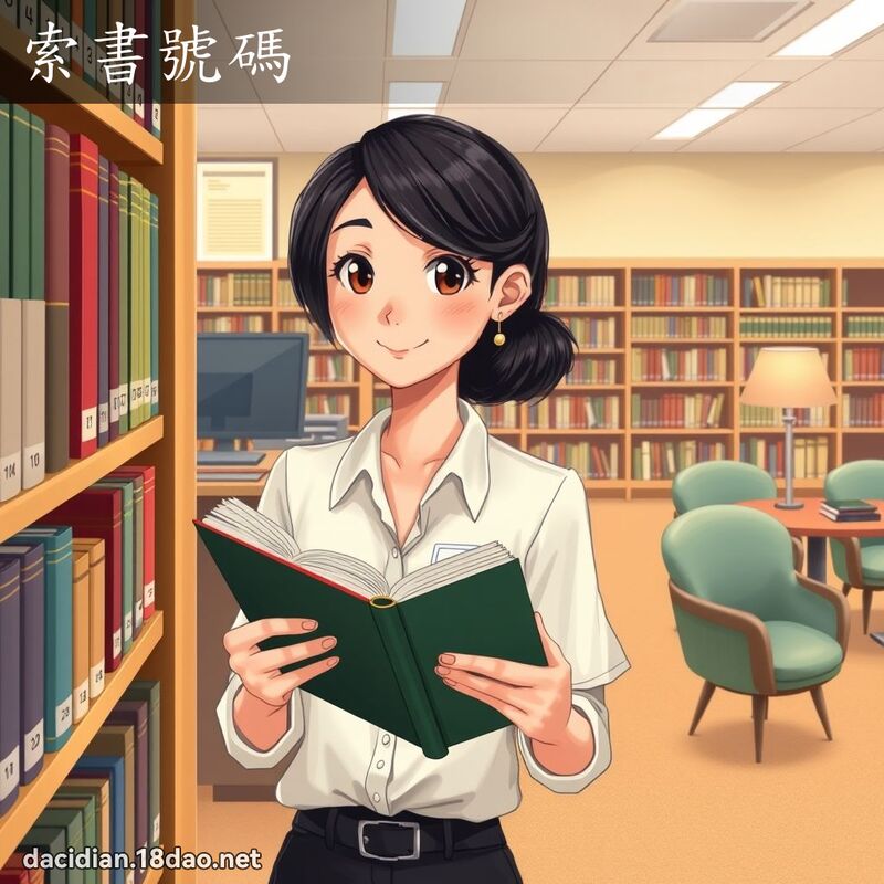 索书号码 - 国语大辞典配图