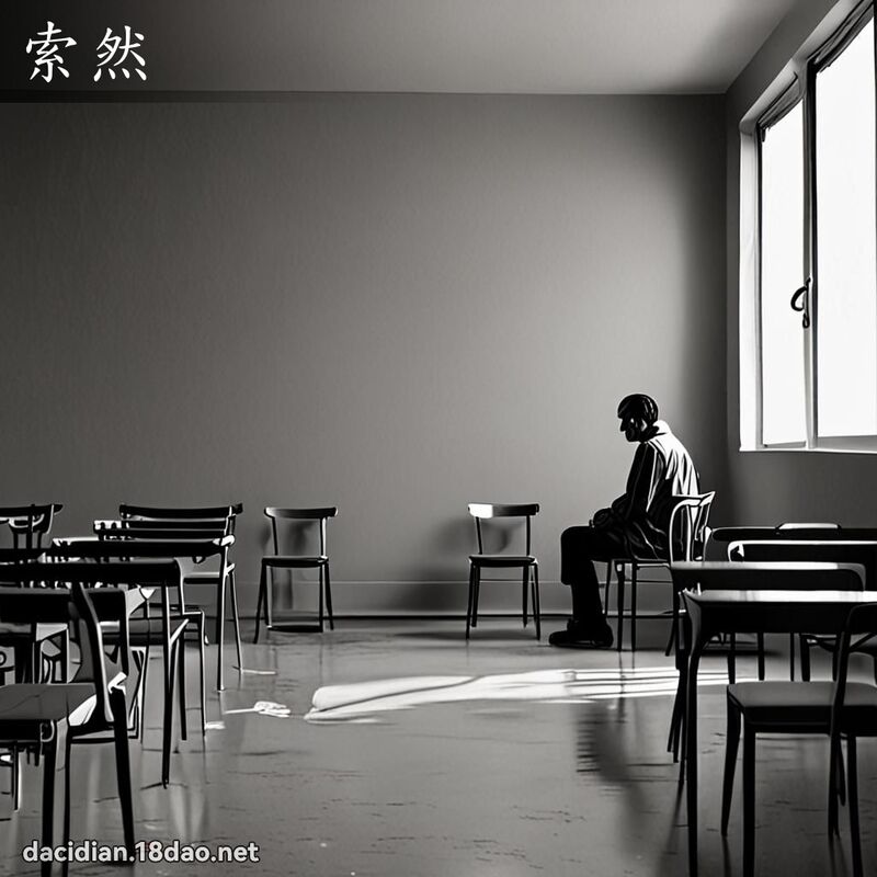 索然 - 国语大辞典配图