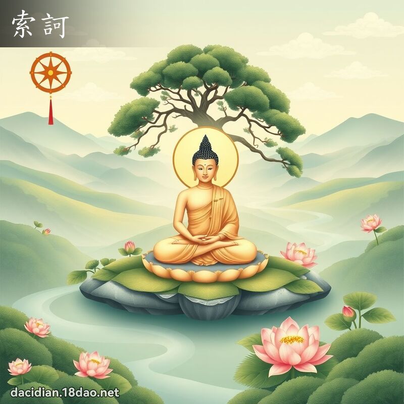 索訶 - 國語大辭典配圖