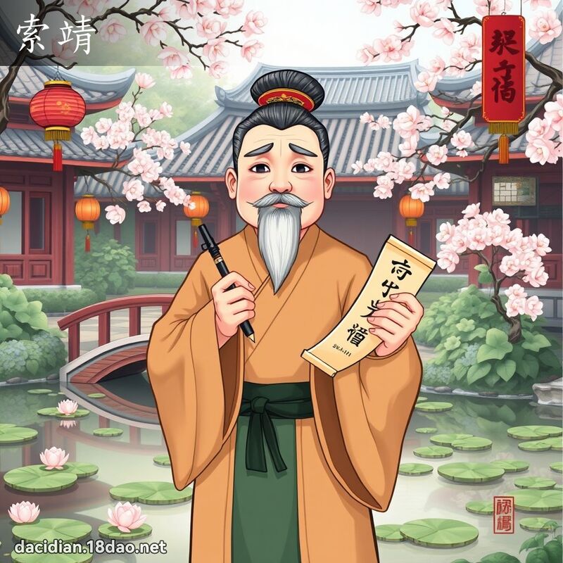 索靖 - 國語大辭典配圖