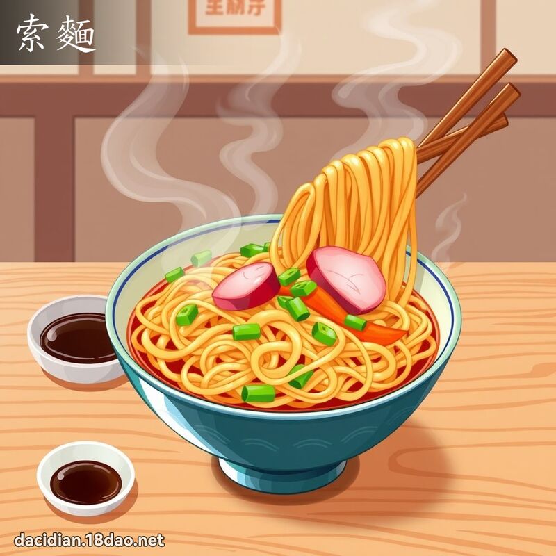 索麵 - 國語大辭典配圖