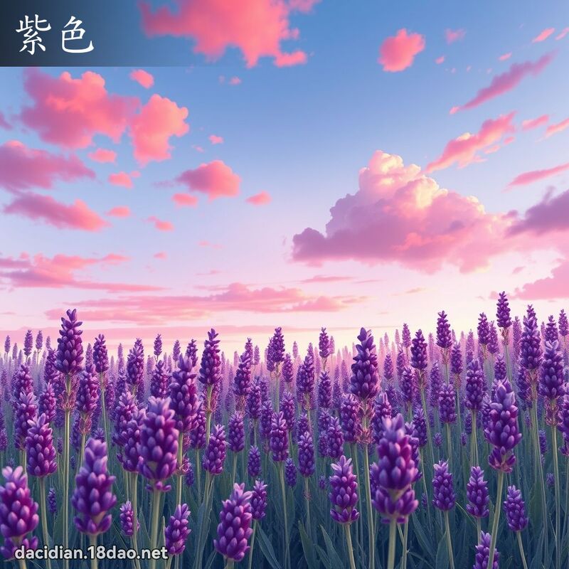 紫色 - 國語大辭典配圖