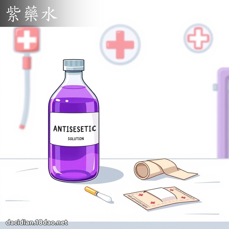 紫药水 - 国语大辞典配图