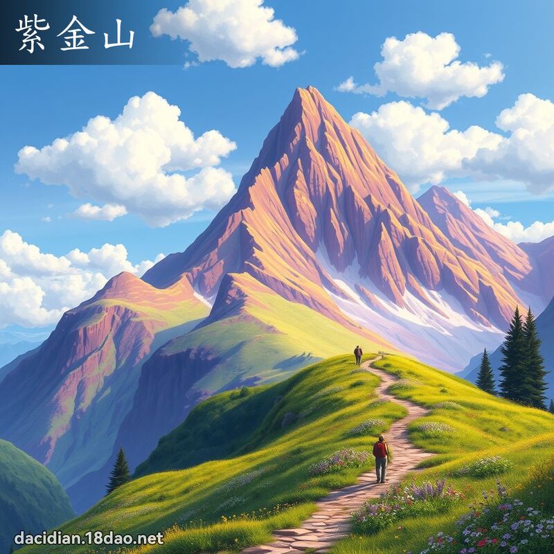 紫金山 - 國語大辭典配圖