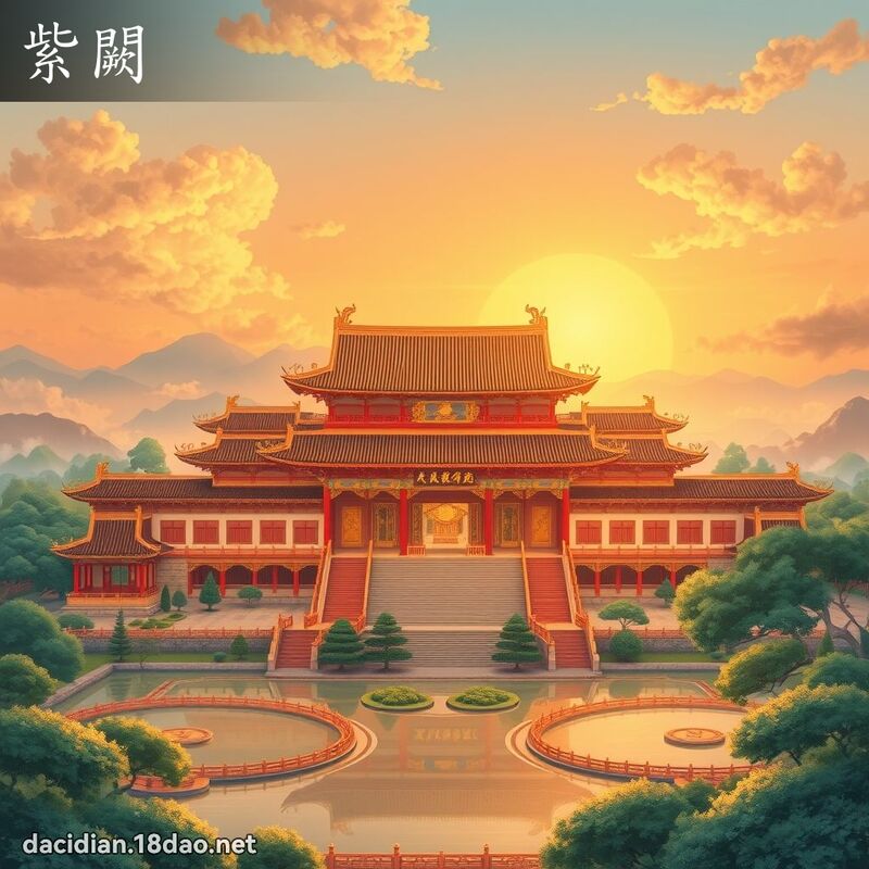 紫闕 - 国语大辞典配图