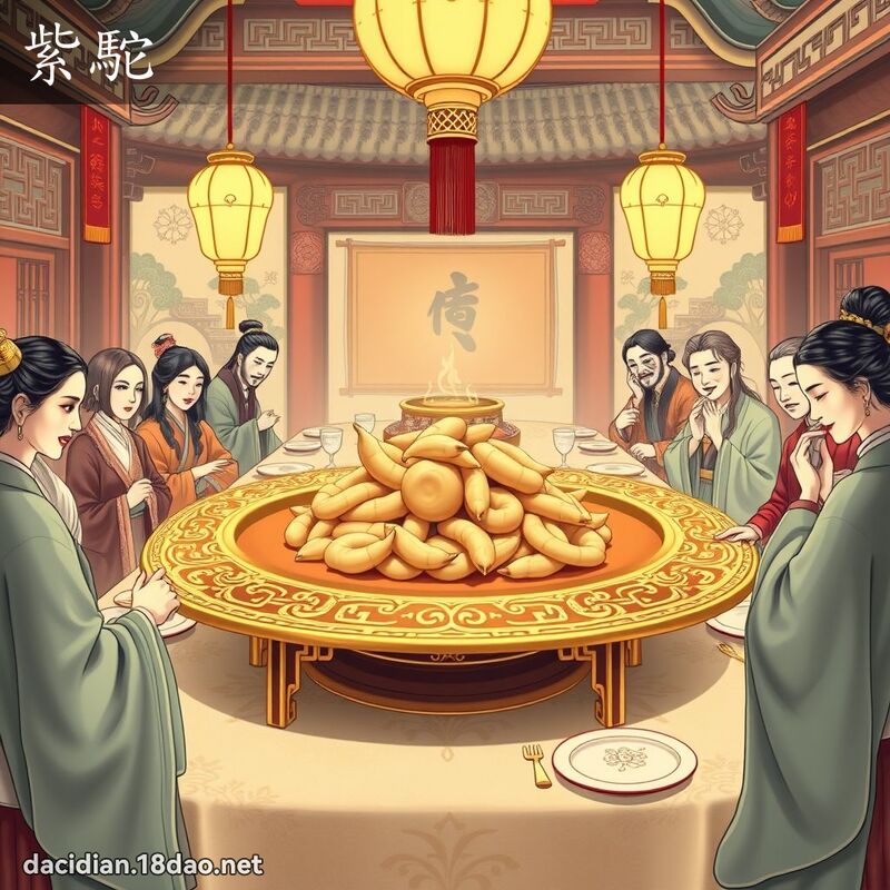 紫驼 - 国语大辞典配图