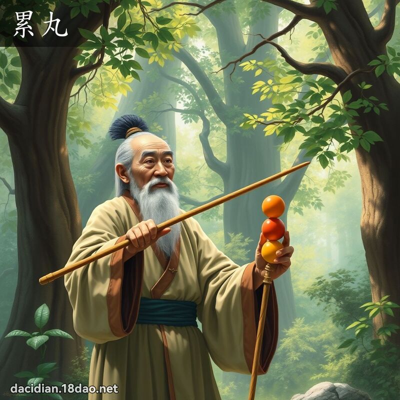 累丸 - 國語大辭典配圖