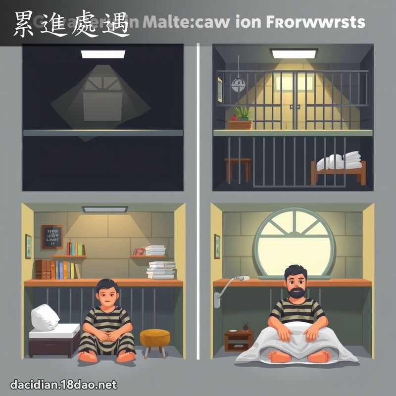 累進處遇 - 國語大辭典配圖