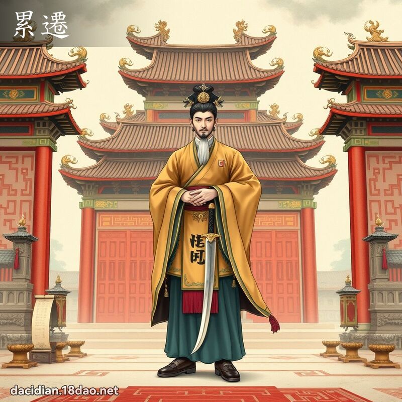 累迁 - 国语大辞典配图