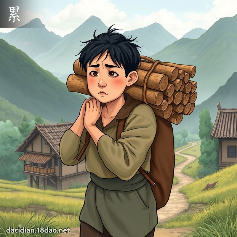 汉字: 累 (多音字)
